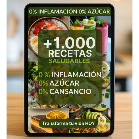 1.000 Recetas para Bajar de Peso🍽️ sin azúcar & sin gluten + 14 Regalos🎁